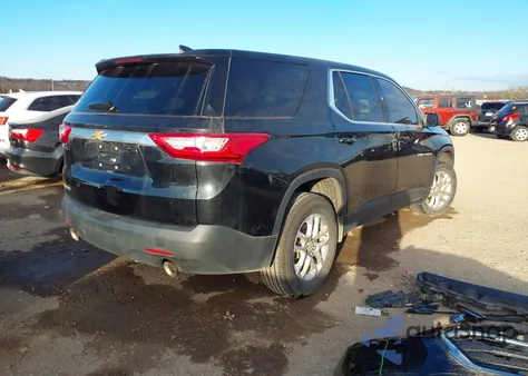 2021 Chevrolet Traverse Fwd Ls from USA, damaged, VIN 1GNERFKW8MJ228075